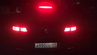 Активация доп. секций задних фар (на крышке багажника) в качестве стоп-сигнала на VW TIGUAN