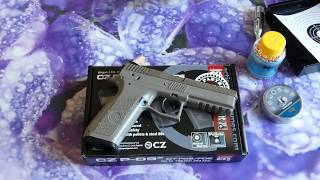 Обзор пневматического пистолета ASG CZ P-09 Duty пулевой, blowback 4,5 мм