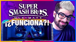 ?ASÍ se VE SUPER SMASH BROS ULTIMATE en LABO VR? GAMEPLAY Y REACCIÓN!! | Nintendo Switch