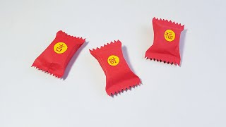 教你折纸糖果红包，简单实用，拆开乐趣多
