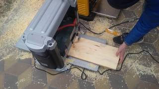 рейсмус DeWALT DW733 и METABO DH330 часть 2