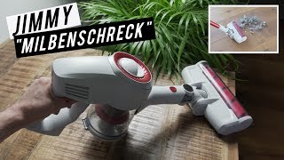 JIMMY JV51 AKKU STAUBSAUGER TEST (DEUTSCH)► Weihnachtsgeschenk für Allergiker !