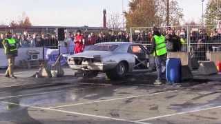 Hamar Burnout Show 19. Oktober 2013 - Dragracing Camaro med over 1500 HP