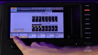 Using Auto-Mix with X32 Consoles