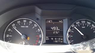 Octavia 1.6 TDİ Uzun Yol Yakıt Tüketimi 3- Fuel Consumption Antalya-Ankara Skoda