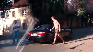 ДРАКИ ИЮЛЬ 2015. Драки на дорогах, лютое быдло на дороге!