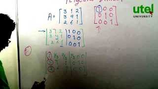 Álgebra lineal - matriz inversa 1 de 5
