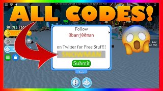 ☃️ [ ALL CODES] *ALL* NEW WORKING Snowman Simulator CODES!☃️ [UPDATE 2] (2020) |ROBLOX