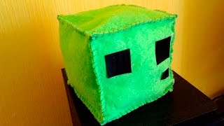 МЯГКАЯ ИГРУШКА - СЛИЗЕНЬ ИЗ МАЙНКРАФТА