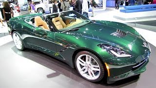 2014 Chevrolet Corvette Stingray C7 Convertible - Exteriorm Interior Walkaround - 2013 LA Auto Show