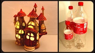 ❣DIY Fairy House Lamp Using Coke Plastic Bottles❣