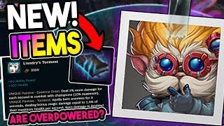 NEW AP ITEM REWORKS MAKE HEIMERDINGER BROKEN! SOLOING BARON AND GAINING HEALTH?! - League of Legends