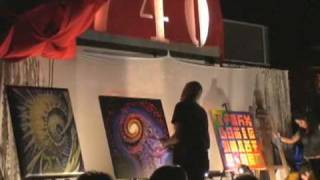 Alex Grey Live Painting with projections by Love Mushroom (2008) 2/3