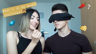 What's in my mouth challenge??‍♀️