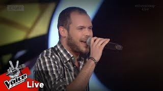 Γιώργος Ζιώρης - Σου σφυρίζω | 1o Live | The Voice of Greece