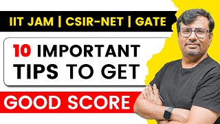 GATE, IIT-JAM, CSIR-NET | 10 Important Study Tips? for Scoring Good Marks