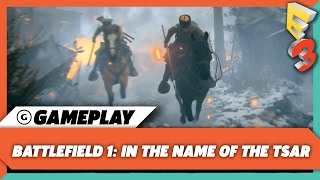 Lupkow Pass Gameplay - Battlefield 1: Name of the Tsar DLC | E3 2017