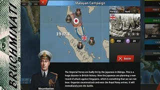 Pacific Allies Campaign #2; Malayan Campaign 3 Star (No Generals) World Conqueror 4|