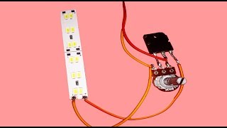 Simple 12v LED Light Controller Circuit