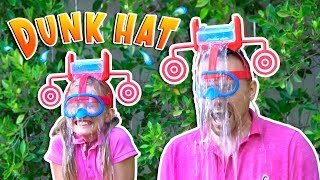 ЧЕЛЛЕНДЖ Замочи меня или Мокрая Шляпа ! DUNK HAT CHALLENGE / Николь и Алиса