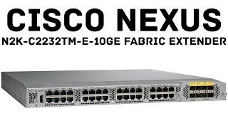 У нас на 32 порта 10gb base-T стало больше - Cisco Nexus N2K-C2232TM-E-10GE Fabric Extender