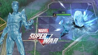 MARVEL Super War MOBA: Iceman Gameplay (CBT)