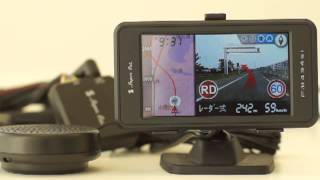 ユピテル レーダー探知機 4ピースセパレートタイプ FM434si