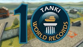 Tanki Online Top 10 World Records! танки Онлайн