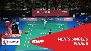 MS | CHOU Tien Chen (TPE) [1] vs HSU Jen Hao (TPE) | BWF 2018