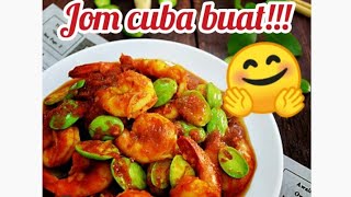 Prawn and Bitter Bean Paste | Hotel Recipe | Sambal Udang Petai | Easy and Delicious???
