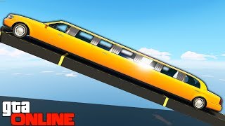 СКИЛЛ ТЕСТ НА ЛИМУЗИНЕ В GTA 5 ONLINE. ГОНКИ НА ДЛИННЫХ МАШИНАХ