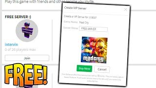 ROBLOX MAD CITY FREE VIP SERVERS! 2019