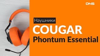Распаковка наушников COUGAR Phontum Essential / Unboxing COUGAR Phontum Essential