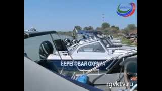 Пограничники провели рейд в акватории Каспийского моря