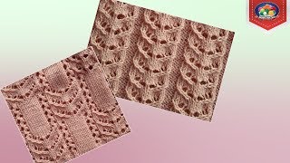Ажурный узор для летней кофточки