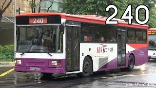 [SBST] (Retired) SBS2809Y on Service 240 - Volvo B10M MKIV DM3500