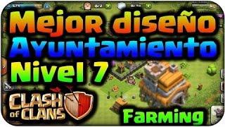 DISEÑO TH7 FARMING TRES ANTIAÉREOS 2016 - DISEÑOS DE ALDEAS