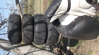 Как сделать вечную боксерскую грушу для улицы из колес Boxsack punching bag