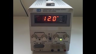 GW Instek GPS-3030D Laboratory DC Power Supply - 1080p HD