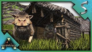 GOING TO THE SNOW TO FIND DAEODONS! - Ark: RAGNAROK [DLC Gameplay S3E45]