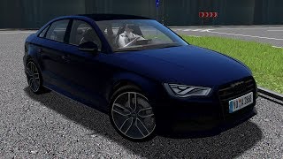 City Car Driving 1.5.6 | Audi S3 Sedan 2015 | Custom Sound | 60 FPS 1080p