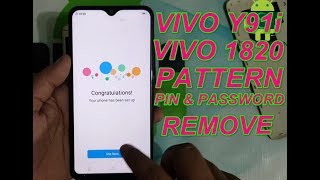 Vivo 1820 Y91i Screen Lock-Pattern-Pin &Password Remove