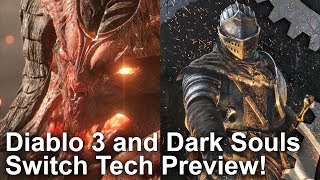 Dark Souls + Diablo 3 on Switch: First Look at Handheld Gameplay