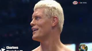 Triplemania XXVII - Full Macht - Presentación De Caín Velásquez and Cody Rhodes