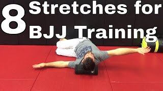 8 Useful Stretches to Loosen Up Tight Muscles after BJJ Training