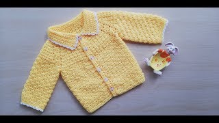 Ajuar para bebé 1ª parte:  Chaqueta