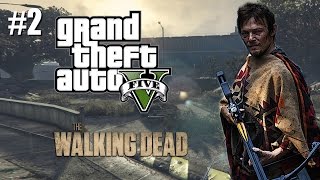 GTA 5: Daryl Dixon - The Walking Dead - Part 2 (GTA V PC Mods)