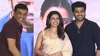 Jaanu Movie Trailer Launch Video | Samantha | Sharwanand | Dil Raju | Manastars