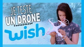 JE TESTE UN DRONE WISH À MOINS DE 20 € | CRASH TEST - Claire
