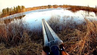 ОХОТА НА СЕЛЕЗНЯ ВЕСНА 2018 / ПТИЦА ПРИЛЕТЕЛА! / ЧАСТЬ 3 / МаслаковTV